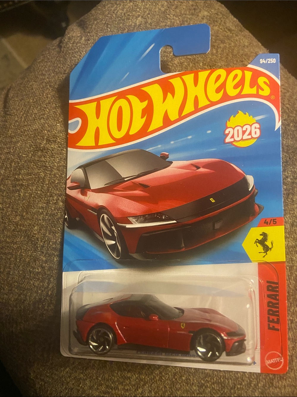 Hot Wheels 2026 Ferrari 12Cilindri 4/5